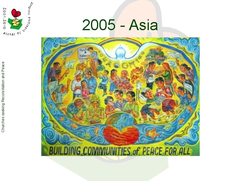 Churches seeking Reconciliation and Peace 2005 - Asia Churches seeking Reconciliation and Peace 2005 - Asia