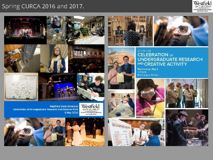 Spring CURCA 2016 and 2017. 