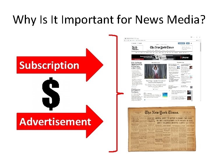 Why Is It Important for News Media? Subscription Advertisement 