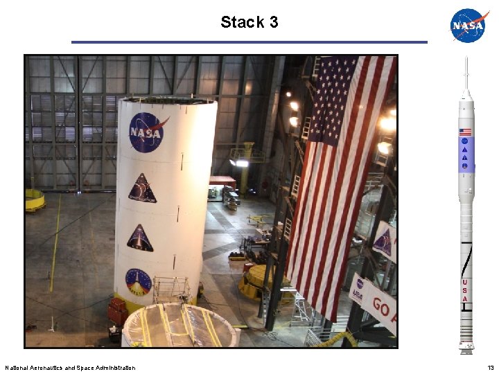 Stack 3 artist concept National Aeronautics and Space Administration 13 