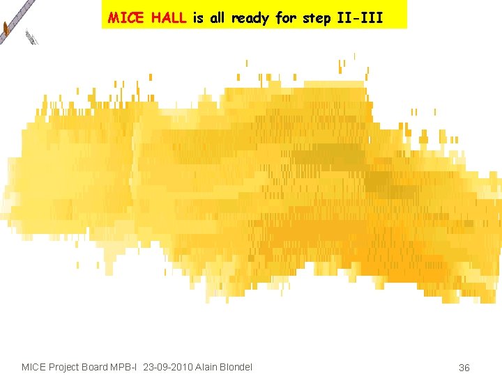 MICE HALL is all ready for step II-III MICE Project Board MPB-I 23 -09