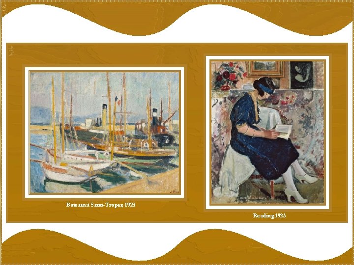 Bateauxà Saint-Tropez, 1923 Reading, 1923 