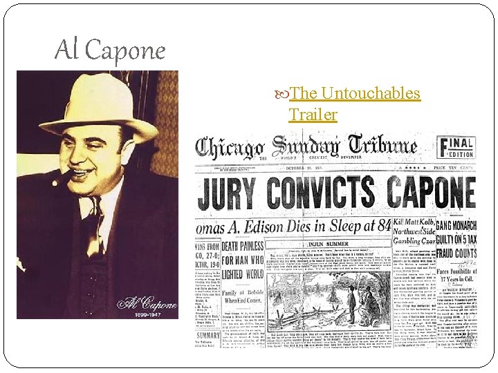 Al Capone The Untouchables Trailer 