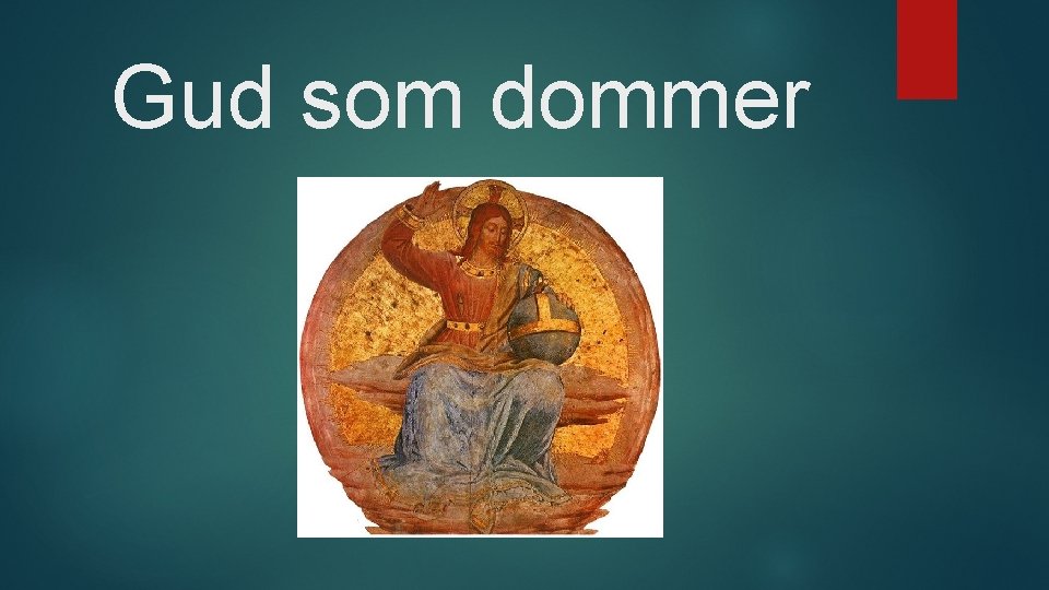 Gud som dommer 