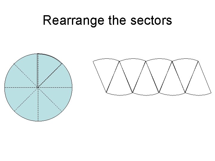 Rearrange the sectors 