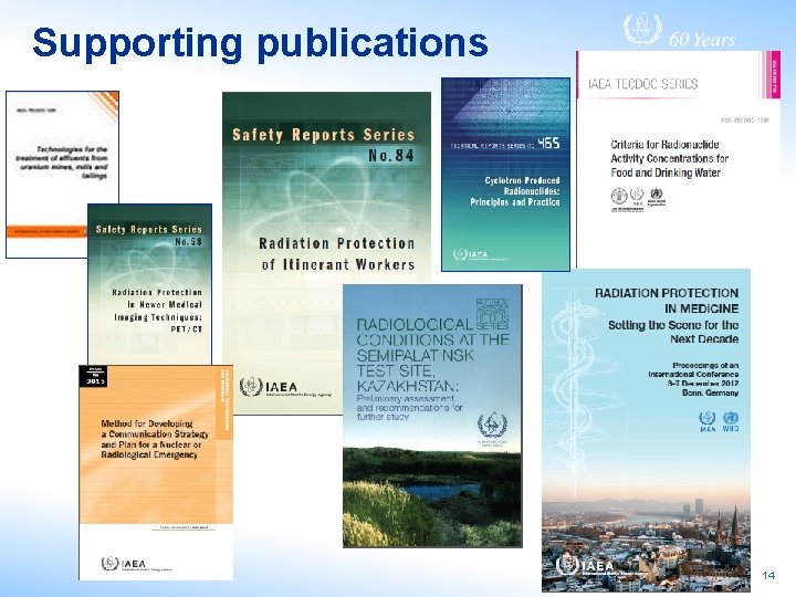 Supporting publications 14 