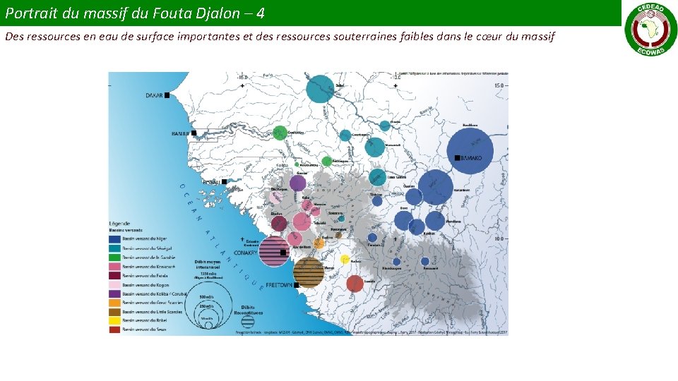 Portrait du massif du Fouta Djalon – 4 Des ressources en eau de surface