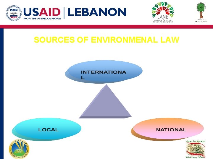 SOURCES OF ENVIRONMENAL LAW SOURCES OF ENVIRONMENAL LAW