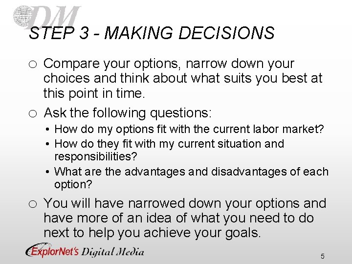 Objective 201 02 Utilize digital portfolios in career