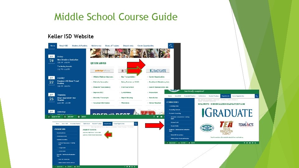 Middle School Course Guide Keller ISD Website 