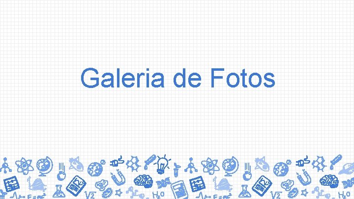 Galeria de Fotos 