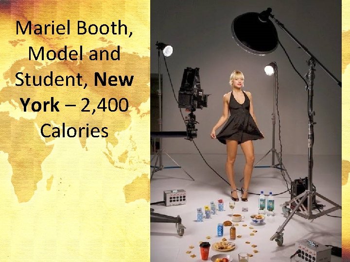 Mariel Booth, Model and Student, New York – 2, 400 Calories 