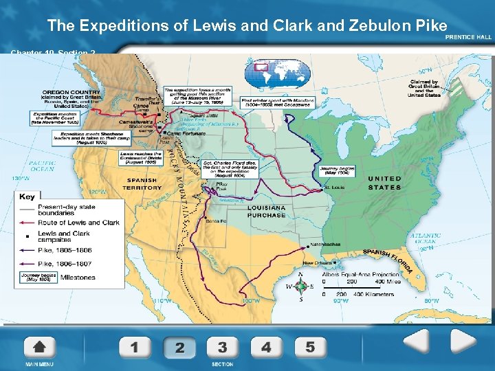 The Expeditions of Lewis and Clark and Zebulon Pike Chapter 10, Section 2 