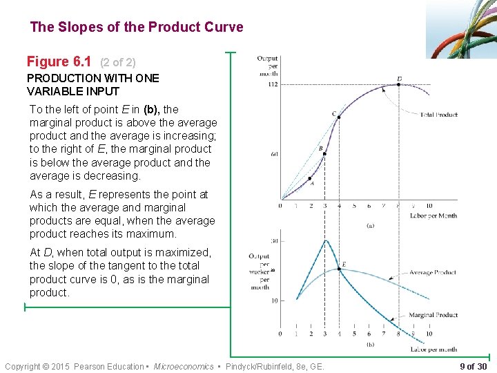 The Slopes of the Product Curve Figure 6. 1 (2 of 2) PRODUCTION WITH