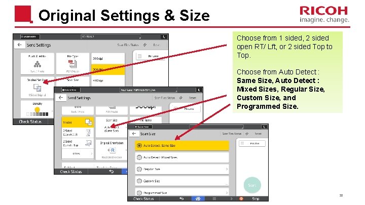 Original Settings & Size Choose from 1 sided, 2 sided open RT/ Lft, or