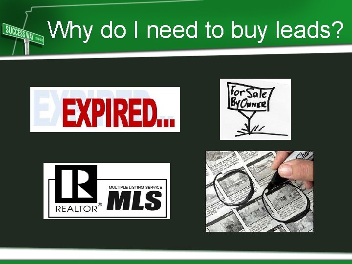 Why do I need to buy leads? 