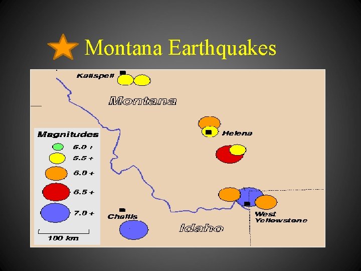 Montana Earthquakes 