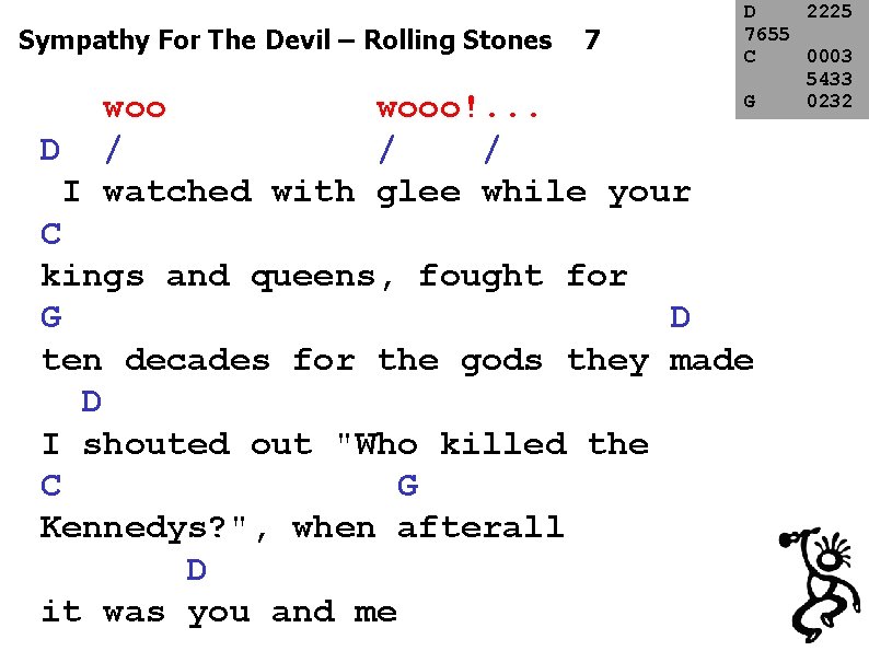 Sympathy For The Devil – Rolling Stones 7 D 2225 7655 C 0003 5433