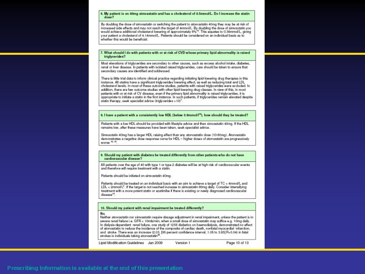 Prescribing Information is available at the end of this presentation 