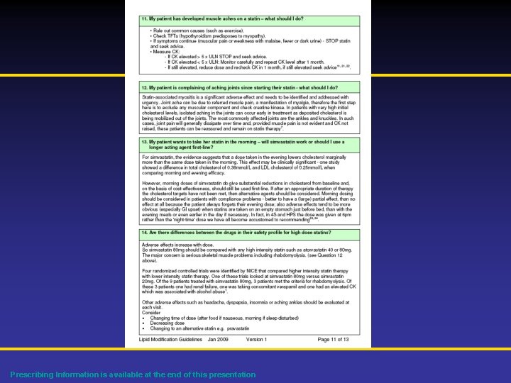 Prescribing Information is available at the end of this presentation 