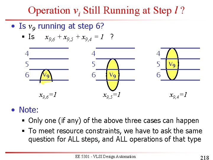 Operation vi Still Running at Step l ? • Is v 9 running at Operation vi Still Running at Step l ? • Is v 9 running at