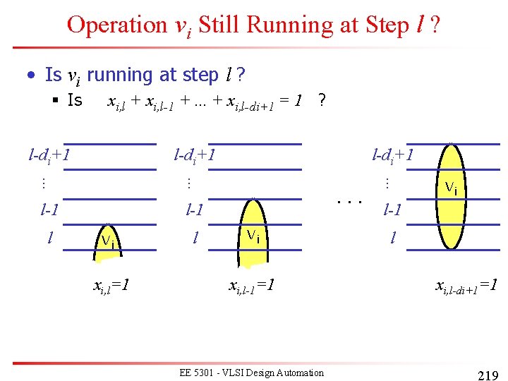 Operation vi Still Running at Step l ? • Is vi running at step Operation vi Still Running at Step l ? • Is vi running at step
