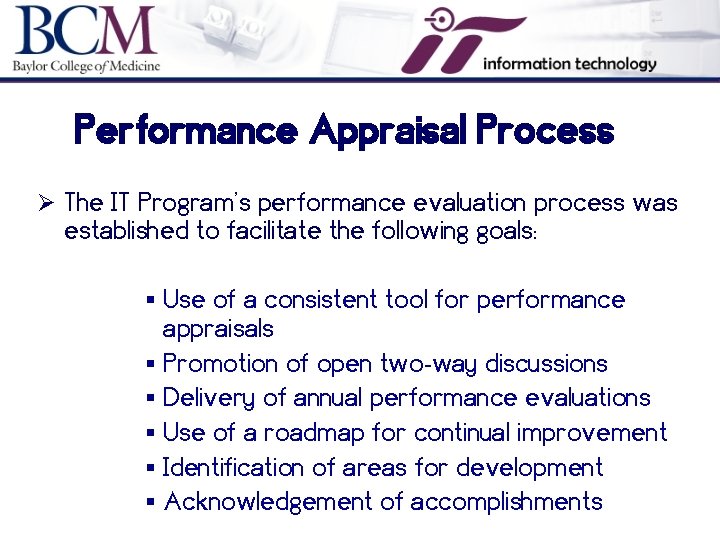 Evaluating IT Professionals Through ValuesBased Performance Appraisal ...