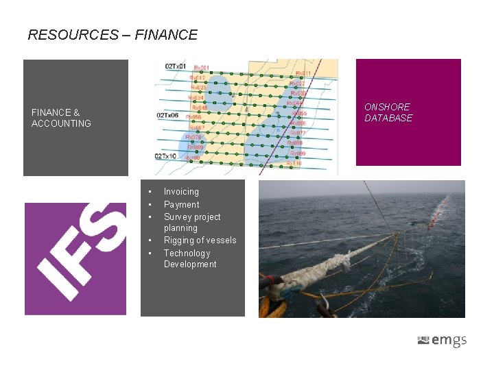 RESOURCES – FINANCE ONSHORE DATABASE FINANCE & ACCOUNTING • • • Invoicing Payment Survey RESOURCES – FINANCE ONSHORE DATABASE FINANCE & ACCOUNTING • • • Invoicing Payment Survey