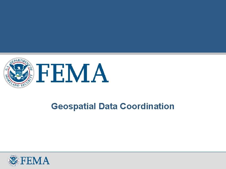 Flood Map Modernization Geospatial Data Coordination 