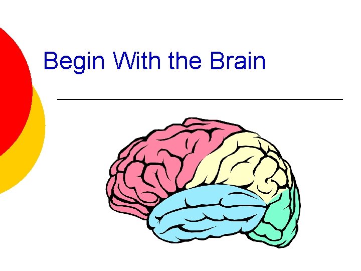 Begin With the Brain 