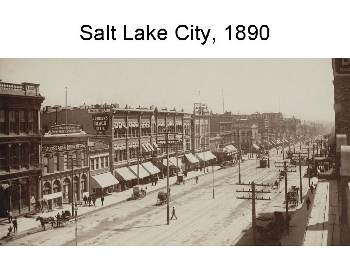 Salt Lake City, 1890 