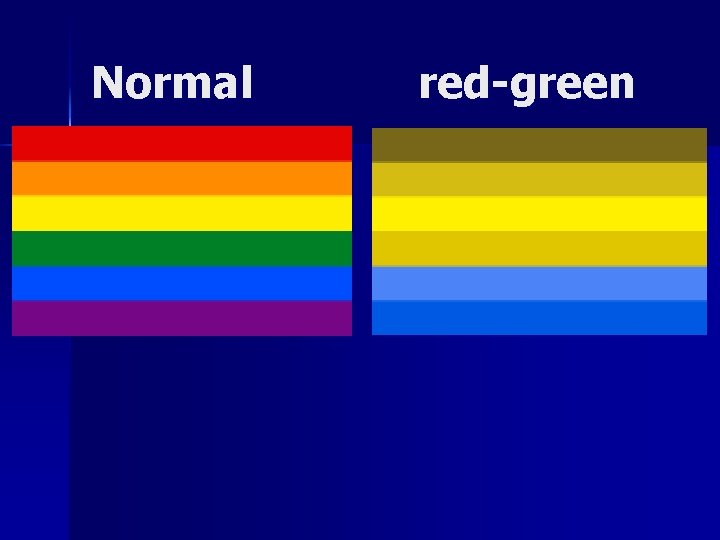 Normal red-green 