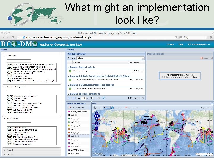 What might an implementation look like? 