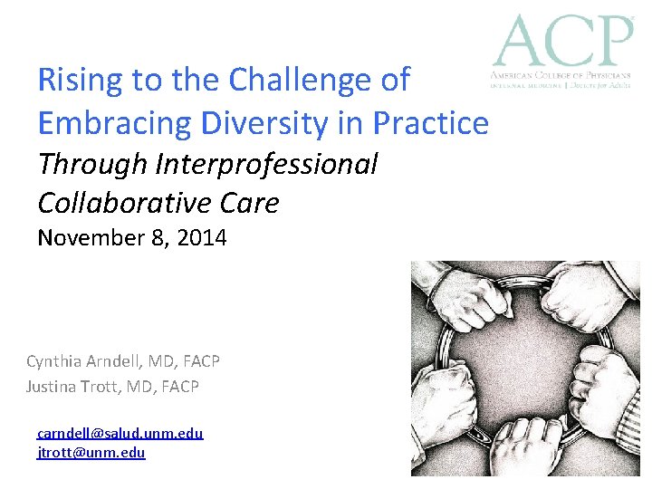 Rising to the Challenge of Embracing Diversity in Practice Through Interprofessional Collaborative Care November