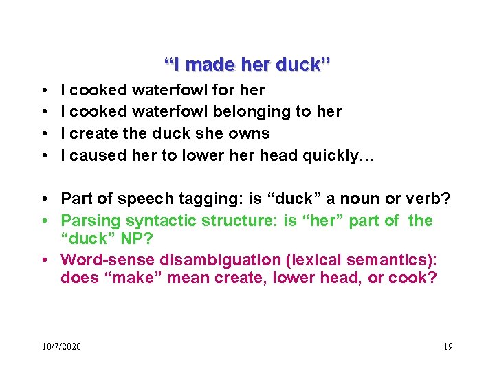 “I made her duck” • • I cooked waterfowl for her I cooked waterfowl