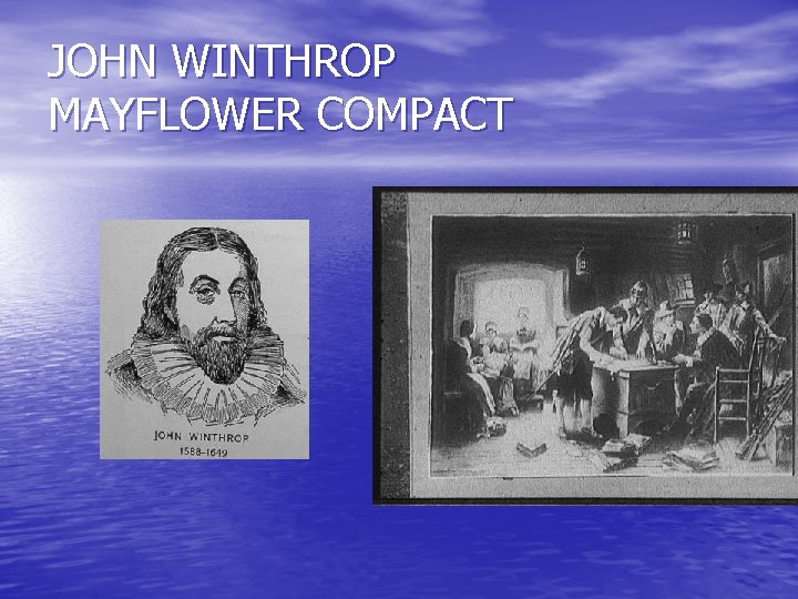 JOHN WINTHROP MAYFLOWER COMPACT 