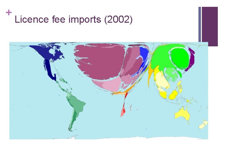 + Licence fee imports (2002) + Licence fee imports (2002)