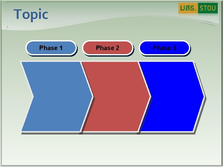 Topic Phase 1 Phase 2 Phase 3 