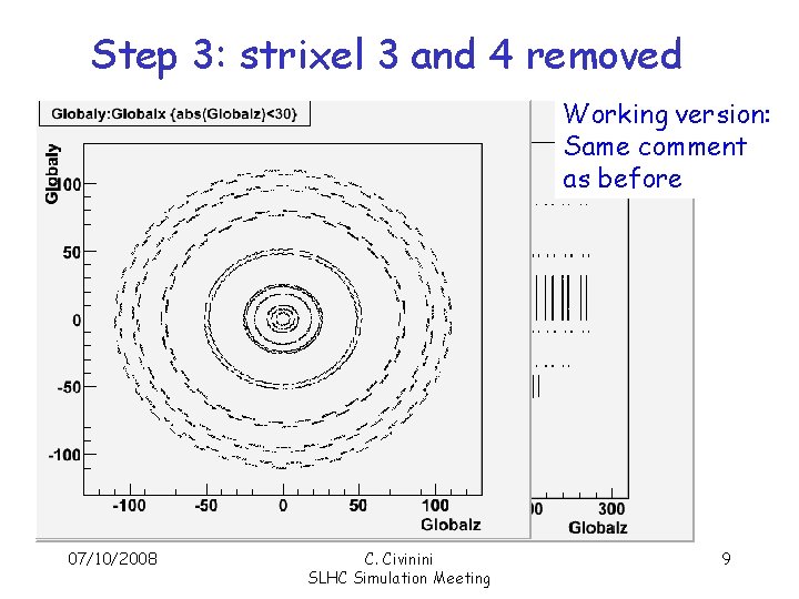 Step 3: strixel 3 and 4 removed Working version: Same comment as before 07/10/2008