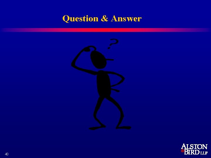 Question & Answer 40 