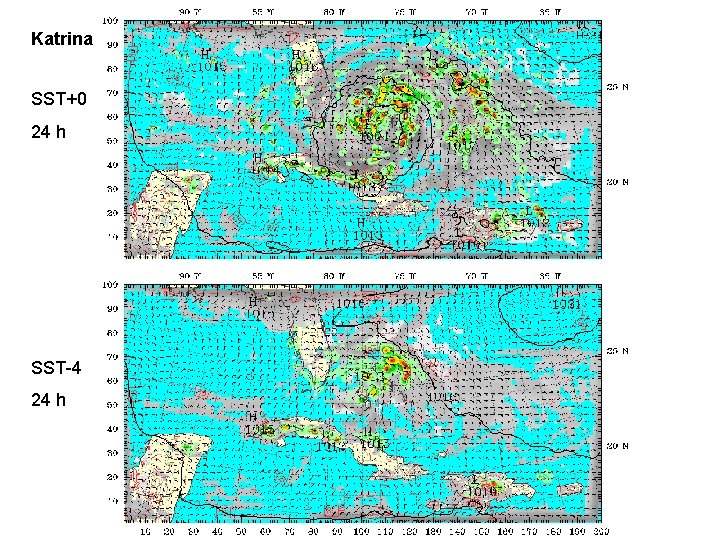 Katrina SST+0 24 h SST-4 24 h 