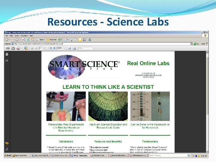 Resources - Science Labs 