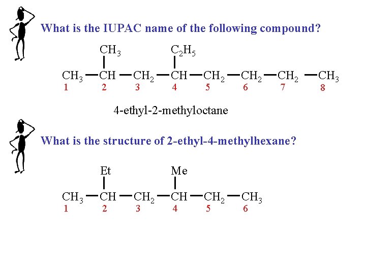 What is the IUPAC name of the following compound? CH 3 1 CH 2