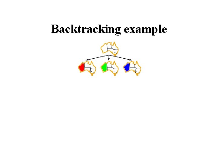 Backtracking example 