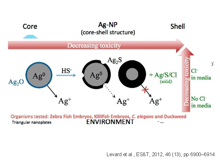 Levard et al. , ES&T, 2012, 46 (13), pp 6900– 6914 