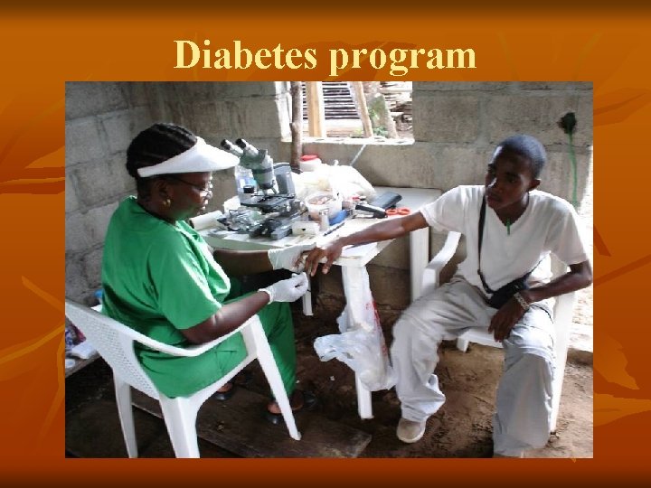Diabetes program 