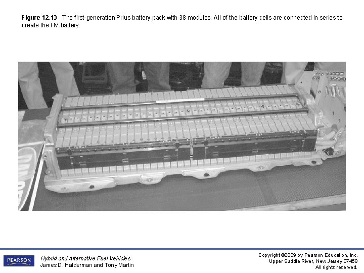 Figure 12. 13 The first-generation Prius battery pack with 38 modules. All of the