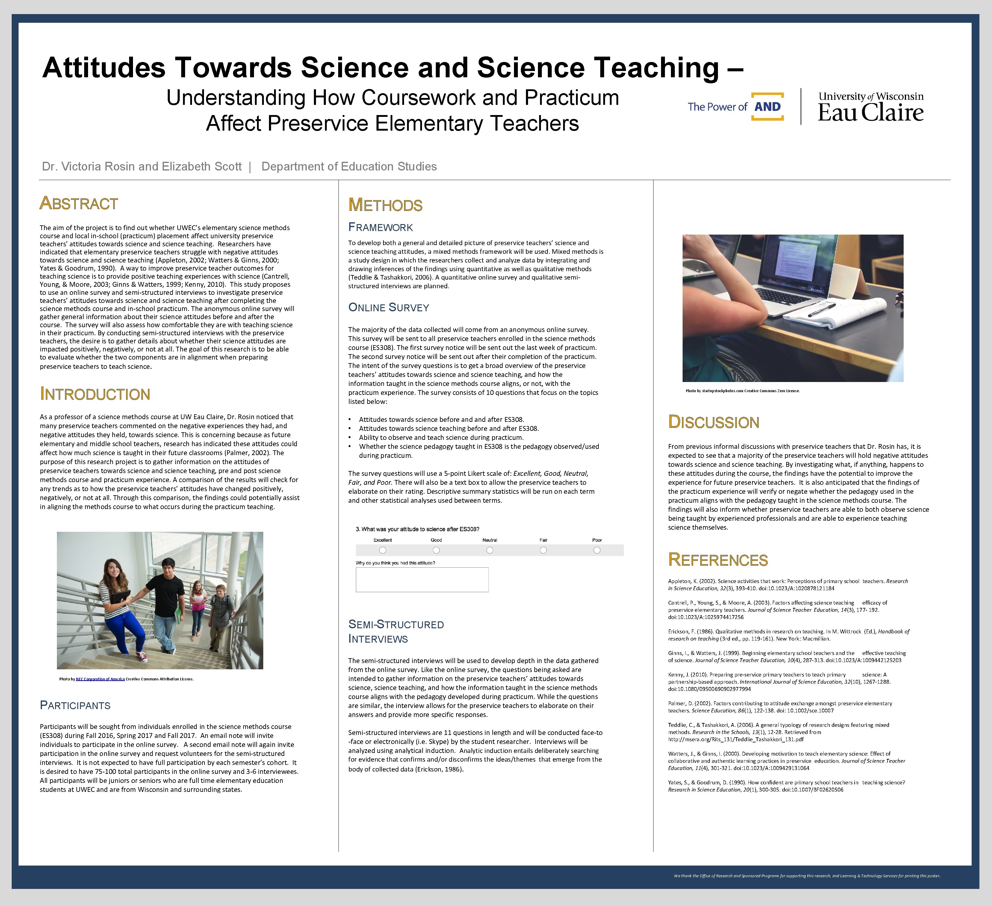 Attitudes Towards Science and Science Teaching – Understanding How Coursework and Practicum Affect Preservice