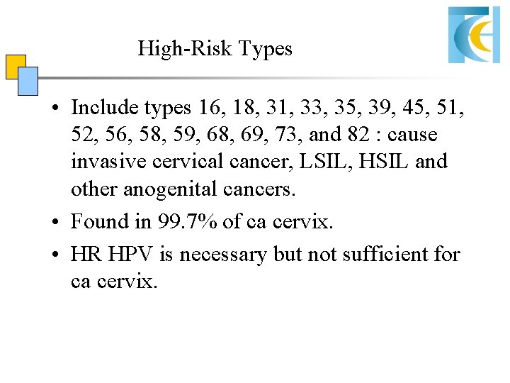 hpv high risk types 31 33 35