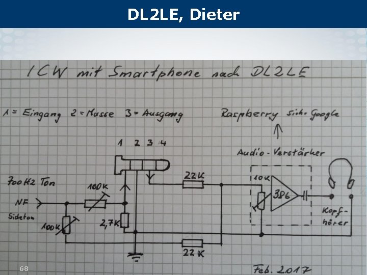 DL 2 LE, Dieter 68 